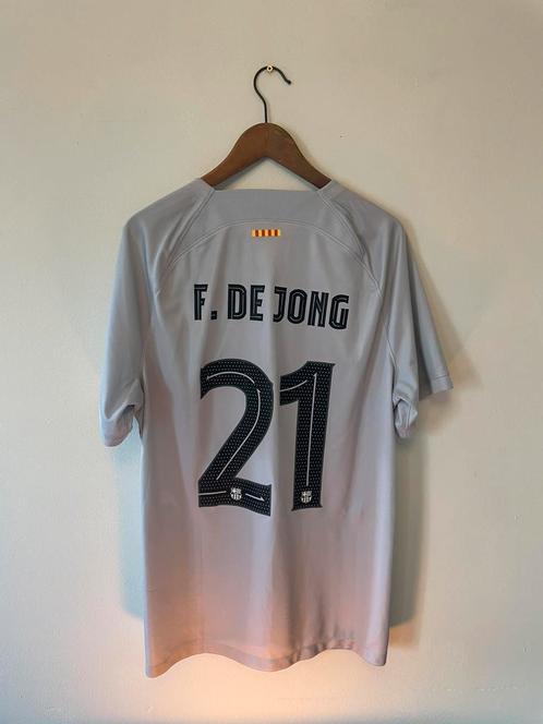 Origineel Barcelona 3rd 2022/23. Frenkie de Jong Maat XL, Verzamelen, Sportartikelen en Voetbal, Zo goed als nieuw, Shirt, Buitenlandse clubs