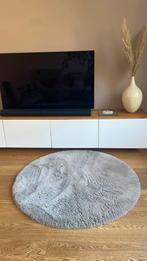 Tapijt Taupe, 100 tot 150 cm, Rond, Ophalen of Verzenden, Zo goed als nieuw
