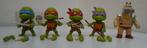 TMNT Teenage Mutant Ninja Turtles 5 figuren, Ophalen of Verzenden, Nieuw