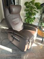 Leren relax/ sta op fauteuil, Huis en Inrichting, Ophalen, Zo goed als nieuw, 75 tot 100 cm, 50 tot 75 cm