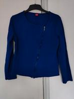 Liv kobalt blauwe dames blazer met scheve rits verwerkt, Kleding | Dames, Maat 38/40 (M), Blauw, Ophalen of Verzenden, Zo goed als nieuw