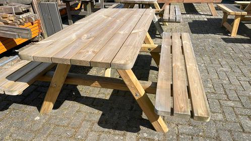 Diverse picknicktafels van 3 Meter - 2.40m 180cm -160cm etc, Tuin en Terras, Tuinmeubel-accessoires, Zo goed als nieuw, Ophalen