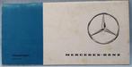 Mercedes Benz brochure, 180, 190, 220, 300, 1961, Ophalen of Verzenden, Zo goed als nieuw, Mercedes