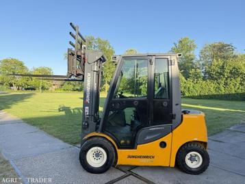 Jungheinrich 2500KG diesel 2017 triplo Sideshift vorkverstel beschikbaar voor biedingen