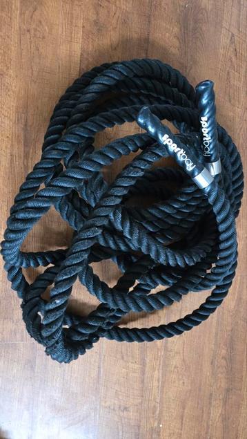 Sportsbay Battle Rope - 15m, 4cm dik beschikbaar voor biedingen