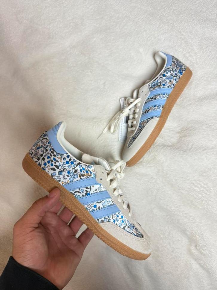Adidas Samba OG Liberty London Blue Floral – Size EU37 1/3, Kleding | Dames, Schoenen, Nieuw, Sneakers of Gympen, Blauw, Ophalen of Verzenden