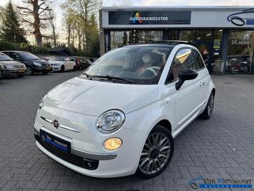 Fiat 500 1.2 Lounge Automaat 54dKM!|Leder|Schuifdak|Xenon|In beschikbaar voor biedingen