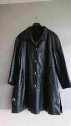 Italiaanse lerenjas, maat 38 /40, zwart, half lang, zwart, Ophalen, Zo goed als nieuw, Maat 38/40 (M), Zwart