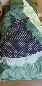 Vintage jurk met petticoat, Maat 42/44 (L), Zo goed als nieuw, Ophalen