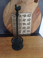 Brocante oude Keukenrolhouder groen, Antiek en Kunst, Verzenden