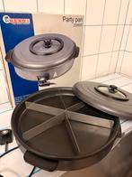 Kippiepan 55 cm met rvs vakverdelers, Ophalen of Verzenden, Zo goed als nieuw, Rvs