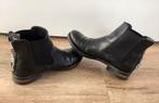 Leren chelsea boots met rits achter (38), Piure, Lage of Enkellaarzen, Gedragen, Ophalen of Verzenden