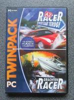 PC Twinpack A2 Racer de politie slaat terug & Grachtenracer, Spelcomputers en Games, Verzenden, 1 speler, Racen en Vliegen, Zo goed als nieuw