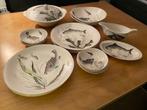 Fish servies van Johnson Bros England vintage jaren '70, Antiek en Kunst, Ophalen
