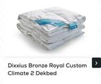 DIXXIUS Bronze Royal Custom Climate 2 Dekbed, Huis en Inrichting, Eenpersoons, Wit, Ophalen of Verzenden, Deken of Dekbed