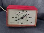 Vintage Remmington rode wekker, Ophalen of Verzenden, Gebruikt, Analoog