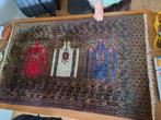 Perzisch tapijt/kleed 126 x 78 cm, perf staat + certificaat, 100 tot 150 cm, Zo goed als nieuw, Rechthoekig, 50 tot 100 cm