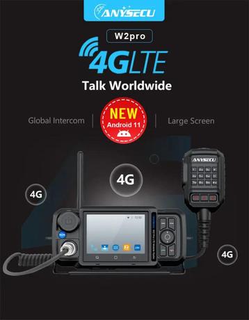 Anysecu N61 W2 PRO LTE+ ZELLO GSP Real PTT Android 11 beschikbaar voor biedingen