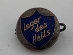 Leger des Heils insigne – blauw schild – vintage, Verzamelen, Religie, Ophalen of Verzenden, Gebruikt, Sieraad, Christendom | Protestants