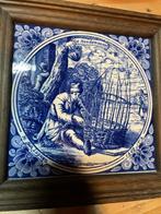Beroepentegel- Delft Blauw - Jan Luyken, Antiek en Kunst, Ophalen of Verzenden