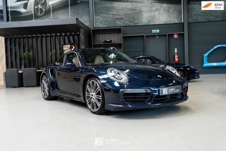 Porsche 911 991 3.8 Turbo S (2018 NL) bi-color interieur, ui, Auto's, Porsche, Bedrijf, Te koop, 4x4, ABS, Achteruitrijcamera