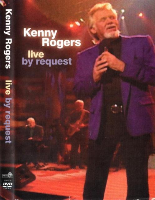 muziek - DVD (2001) Kenny Rogers - Live by Request., Cd's en Dvd's, Dvd's | Muziek en Concerten, Zo goed als nieuw, Muziek en Concerten