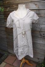 Jurk beige Tredy mt 40 muts Vaste prijs, Maat 38/40 (M), Beige, Tredy, Ophalen of Verzenden