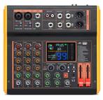 Nieuwe First Class 4 Kanaals PA Mengpaneel met 99 DSP Effect, Muziek en Instrumenten, Mengpanelen, Ophalen of Verzenden, Nieuw