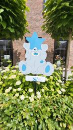 Geboortebord beertje huren - Gekkepoppen Hengelo, Ophalen, 7553gk, Gekkepoppen, Zo goed als nieuw