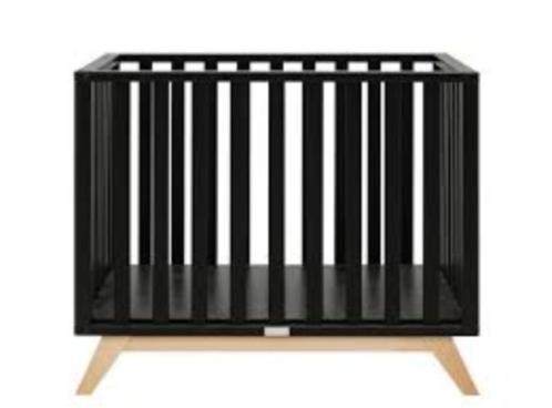Bopita Lynn Box Zwart / Naturel, Nieuw in doos!, Kinderen en Baby's, Boxen, Nieuw, Rechthoekig, In hoogte verstelbaar, Ophalen