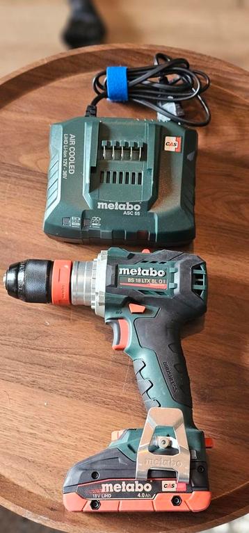 Metabo BS 18 LTX QI Accuboormachine - Zo goed als nieuw! beschikbaar voor biedingen
