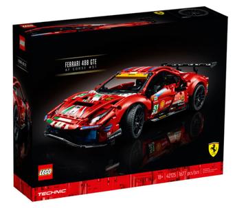 LEGO Technic Ferrari 488 GTE AF Corse #51 - Nieuw! beschikbaar voor biedingen