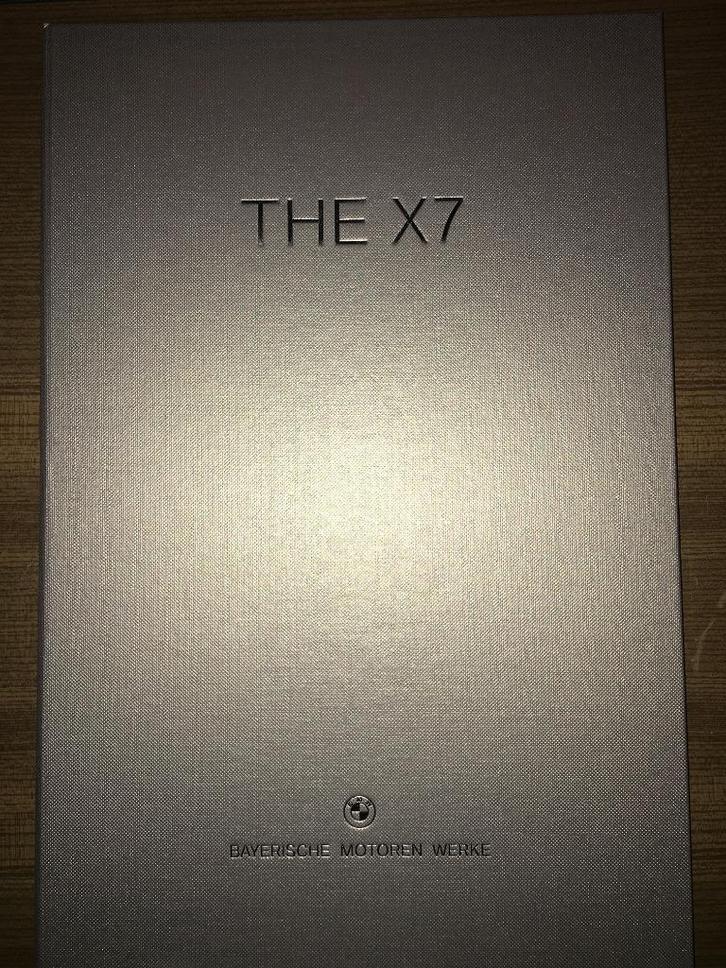 BMW X7 hardcover brochure/folder 2019/2020 Engels, Boeken, Auto's | Folders en Tijdschriften, Zo goed als nieuw, BMW, Ophalen of Verzenden