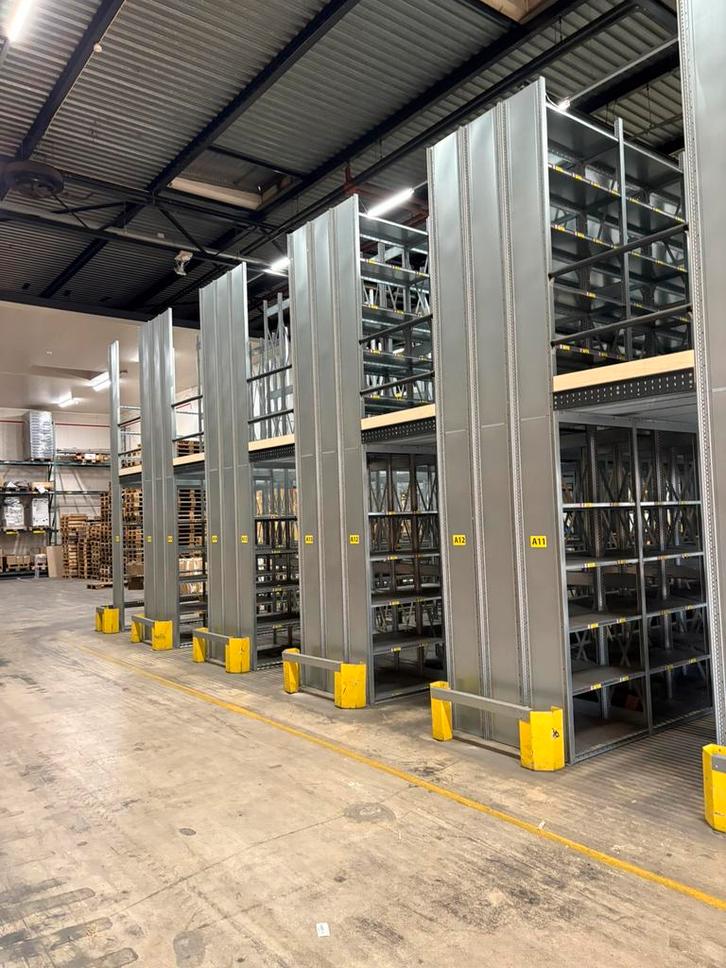 Dexion stellingen 40cm diep, grote partij, als nieuw, Huis en Inrichting, Kasten | Stellingkasten, Ophalen