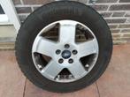 4 winterbanden Ford Focus met lichtmetalen velgen, Ophalen, Gebruikt