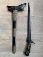 Antieke Balinese keris / kris met zilver, Ophalen of Verzenden