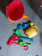 Strandspeelgoed Set - Emmer, Schepjes, Vormen zandbakspeelgo, Ophalen of Verzenden, Gebruikt