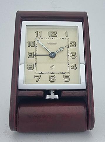 Jaeger leCoultre 8-days alarm travel clock 1920’s  beschikbaar voor biedingen