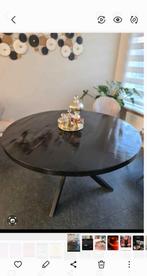 Mango Houten Eettafel, Ophalen, Gebruikt, 100 tot 150 cm, Rond