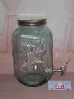 Drankdispenser met tap van glas, Huis en Inrichting, Verzenden, Nieuw