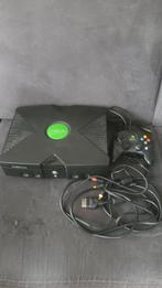 Xbox original met toebehoren en controller, Spelcomputers en Games, Spelcomputers | Xbox Original, Ophalen, Gebruikt, Met 1 controller