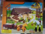 Doos BanBao (soort lego) farm editie paarden manege, Ophalen of Verzenden, Zo goed als nieuw, Overige merken