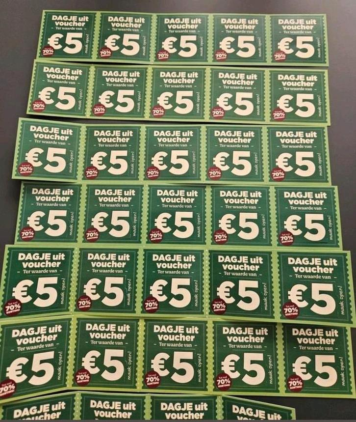 Plus dagje uit vocher, Tickets en Kaartjes, Kortingen en Cadeaubonnen, Drie personen of meer, Kortingsbon