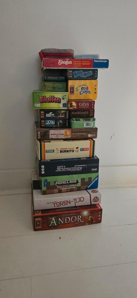 Diverse Gezelschapsspellen Collectie, Hobby en Vrije tijd, Gezelschapsspellen | Bordspellen, Gebruikt, Een of twee spelers, Drie of vier spelers