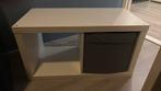 IKEA KALLAX 2-vaks kast – wit, Huis en Inrichting, Kasten | Televisiemeubels, Ophalen, Minder dan 50 cm, Zo goed als nieuw, Minder dan 100 cm