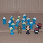 15 Smurfen met zuignap - Plus supermarkt, Ophalen of Verzenden, Gebruikt, Verschillende Smurfen, Poppetje, Figuurtje of Knuffel