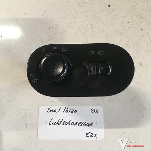 Seat Ibiza 1.4 2003 Lichtschakelaar, Auto-onderdelen, Dashboard en Schakelaars, Gebruikt, Ophalen of Verzenden