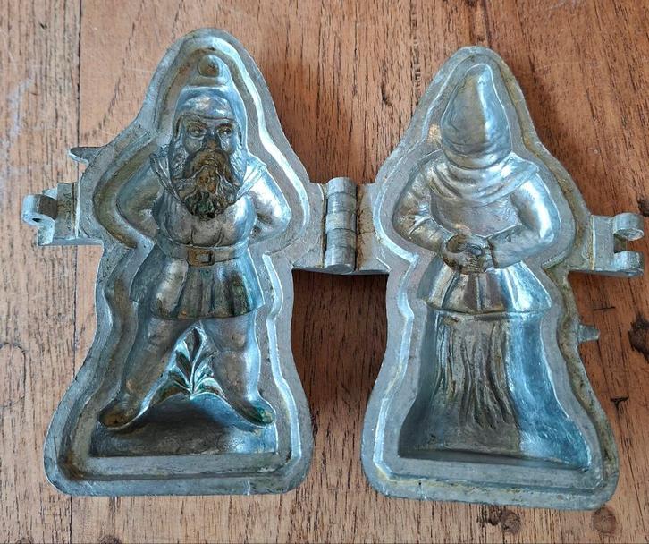 Oude Ijsvorm marsepein chocolade vorm mal kerstman kerst, Antiek en Kunst, Antiek | Keukenbenodigdheden, Ophalen of Verzenden