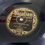 4 x JAZZ shellac 78 toeren platen in nette staat. Vocalion, Gebruikt, 10 inch, Ophalen of Verzenden, Voor 1940