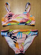 Roze bikini bladerenprint maat 134/140, Kinderen en Baby's, Kinderkleding | Kinder-zwemkleding, Gebruikt, C&A, Bikiniset, Meisje